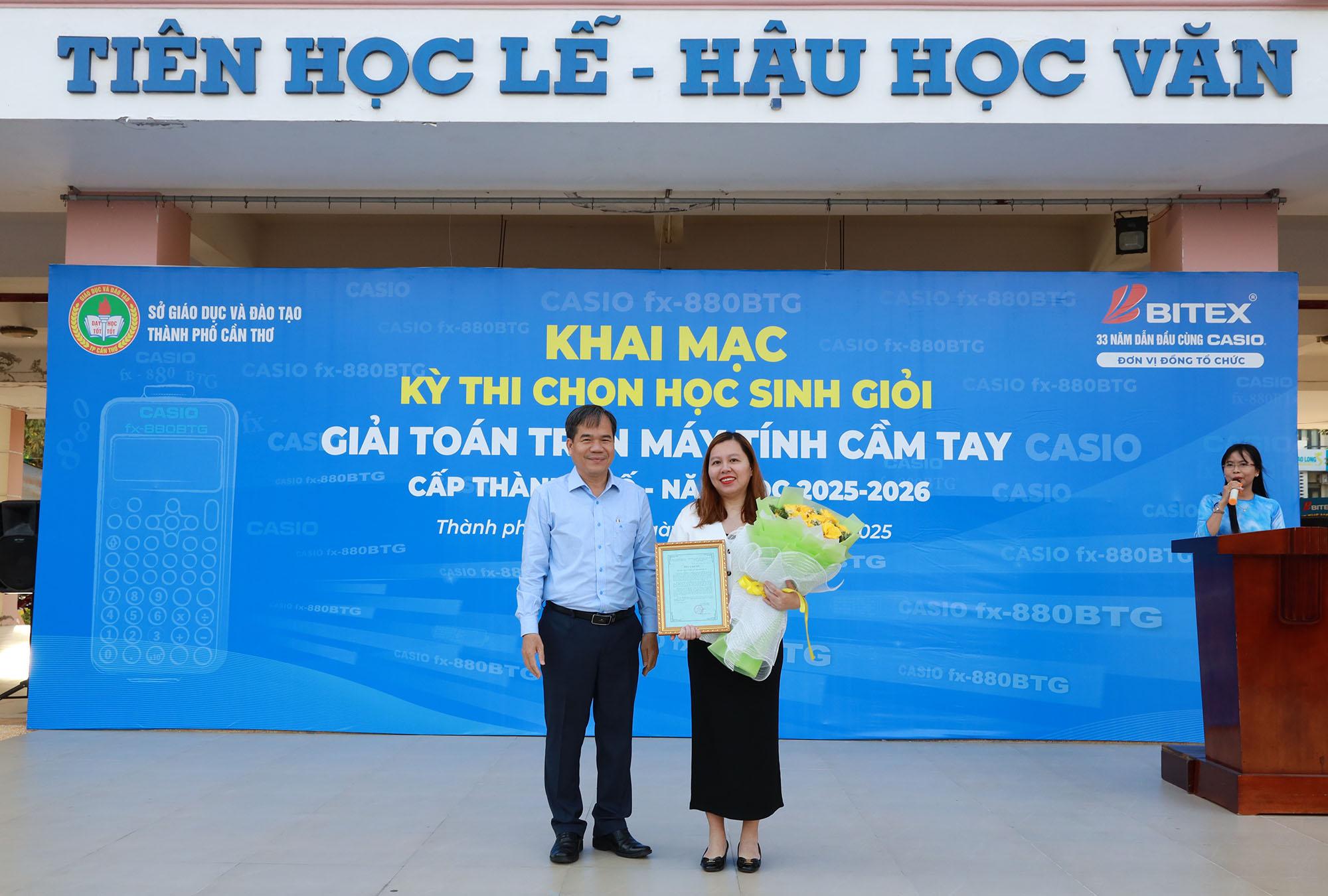 KỲ THI GIẢI TOÁN TRÊN MÁY TÍNH CẦM TAY TP. CẦN THƠ NĂM HỌC 2025 - 2026: GẦN 2.000 THÍ SINH DỰ THI