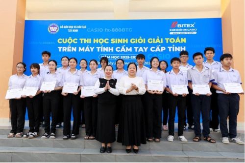 KỲ THI HỌC SINH GIỎI GIẢI TOÁN TRÊN MÁY TÍNH CẦM TAY TỈNH TÂY NINH – NĂM HỌC 2025–2026