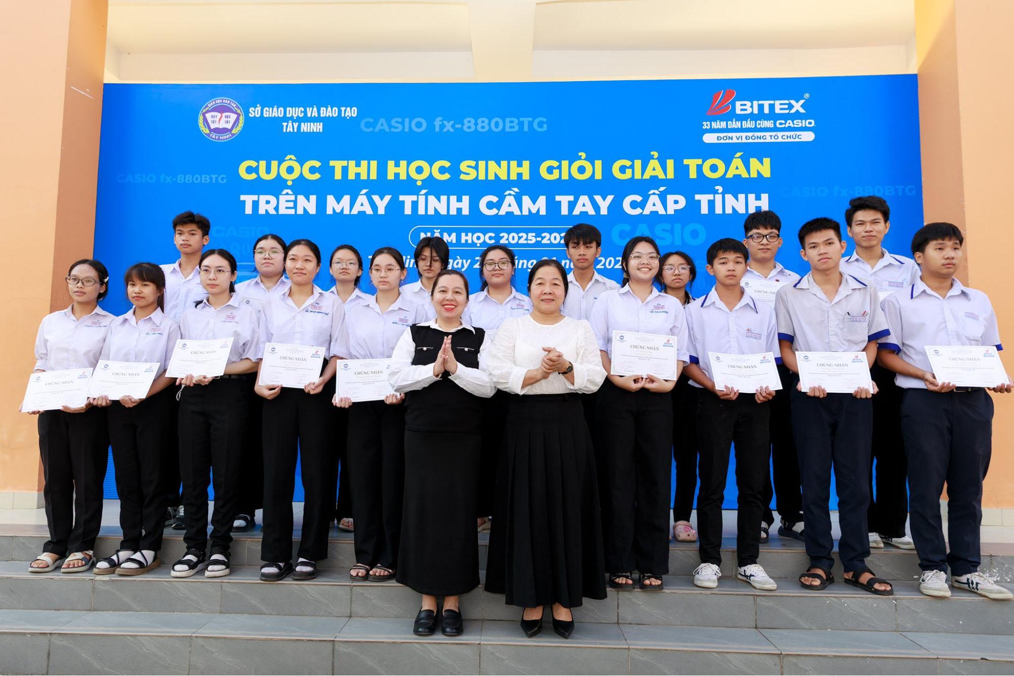 KỲ THI HỌC SINH GIỎI GIẢI TOÁN TRÊN MÁY TÍNH CẦM TAY TỈNH TÂY NINH – NĂM HỌC 2025–2026
