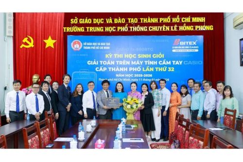 TP.HCM TỔ CHỨC KỲ THI HỌC SINH GIỎI GIẢI TOÁN TRÊN MÁY TÍNH CẦM TAY LẦN THỨ 32 NĂM HỌC 2025 - 2026 NGÀY HỘI TRÍ TUỆ GIÀU TRUYỀN THỐNG, QUY TỤ 3.800 HỌC SINH